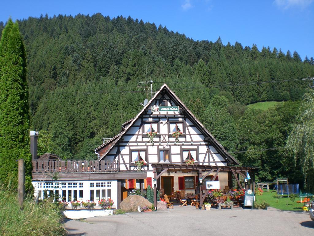 Landgasthof Untere Muehle Alpirsbach Exteriör bild